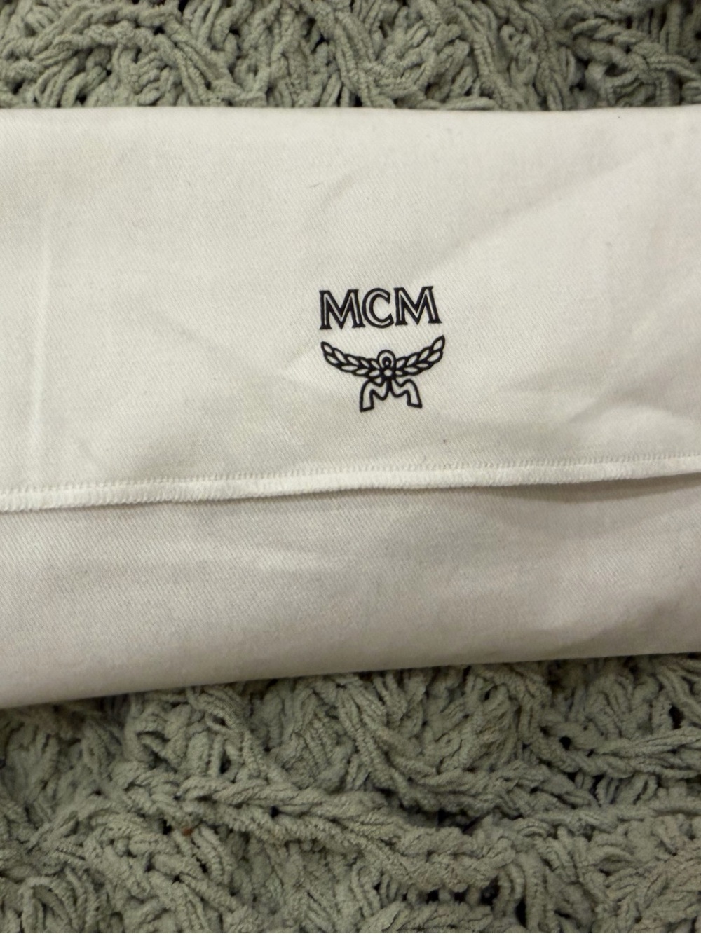 NWT MCM Cognac Large Himmel Leather Foldover Wallet - Picture 2 of 8